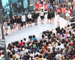 Unnie Choir on stage at the Korea Queer Culture Festival